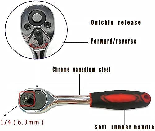 400016 46 in 1 Pcs Tool Kit for Home Use Spanner Set