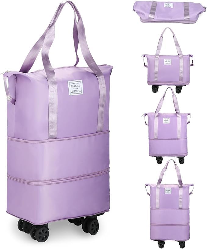 400005 Duffle Bag with Wheels, Expandable Foldable Duffle Bag  (Multicolor)