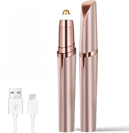 400024 Rechargeable Eyebrow Trimmer For Women, Epilator For Women, Facial Hair Removal Machine For Women,Face, Lips, Nose Hair Remover Women Trimmer