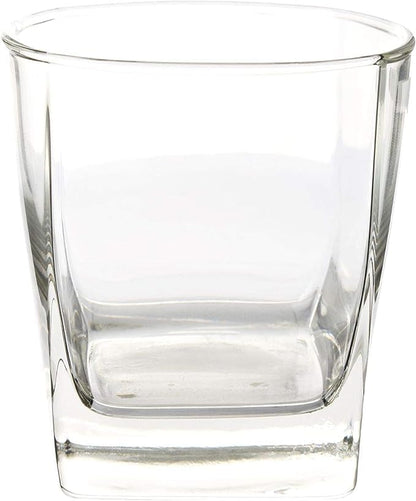 400033  Param Clear Whiskey Glass, Bar Glass for Drinking Whiskey, Scotch, Cocktails, Liquor, Barware, 258ml, Pack of 6