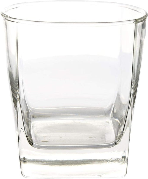 400033  Param Clear Whiskey Glass, Bar Glass for Drinking Whiskey, Scotch, Cocktails, Liquor, Barware, 258ml, Pack of 6