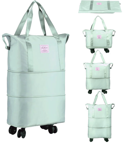 400005 Duffle Bag with Wheels, Expandable Foldable Duffle Bag  (Multicolor)