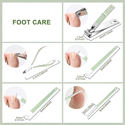 400062 Exquisite Nail Clipper Set (16 Pcs)