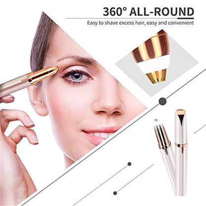 400024 Rechargeable Eyebrow Trimmer For Women, Epilator For Women, Facial Hair Removal Machine For Women,Face, Lips, Nose Hair Remover Women Trimmer