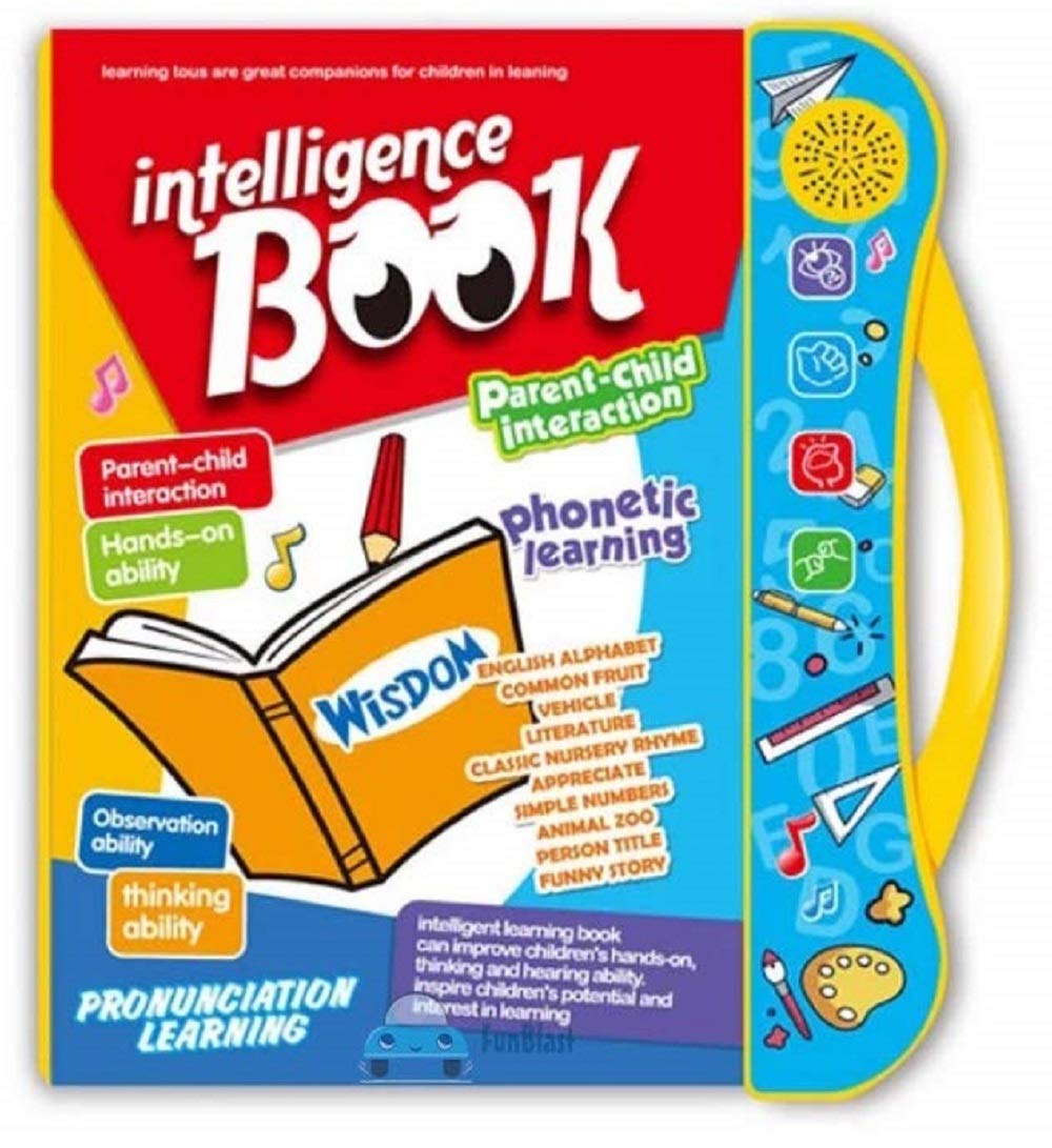 400069 Interactive Children Book - Musical English Educational Phonetic Learning Toy Book