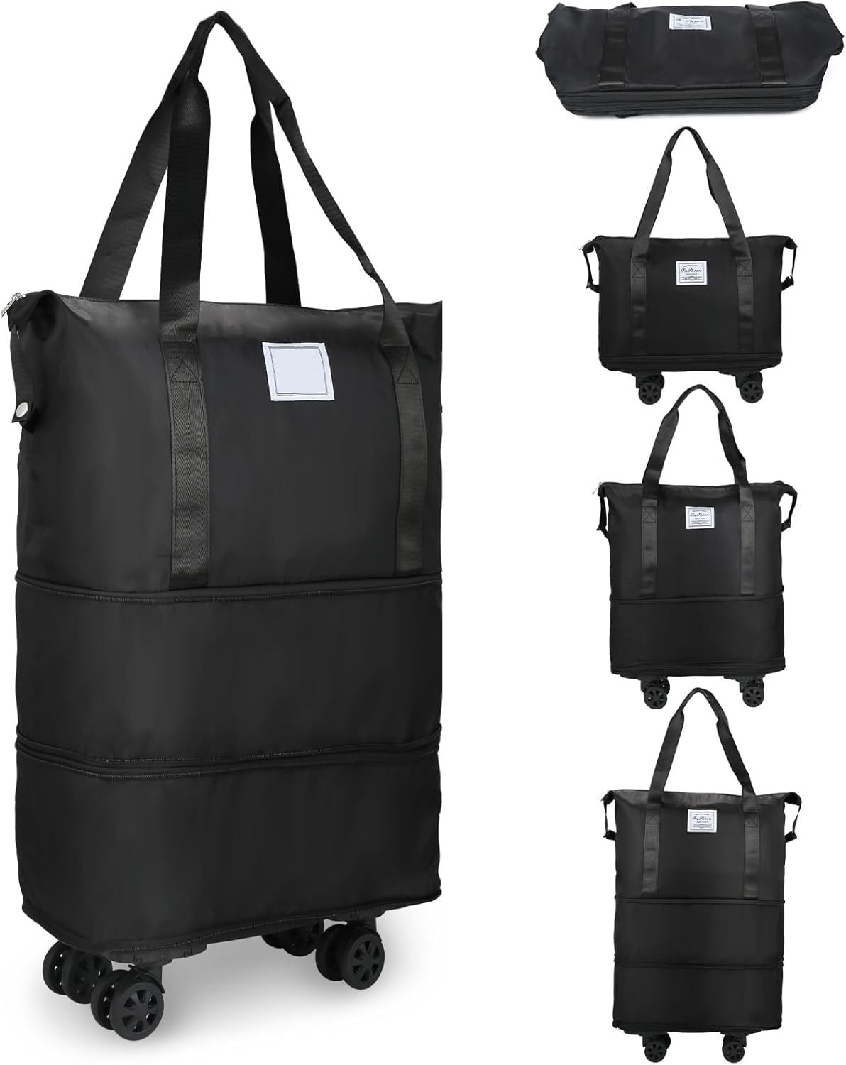 400005 Duffle Bag with Wheels, Expandable Foldable Duffle Bag  (Multicolor)