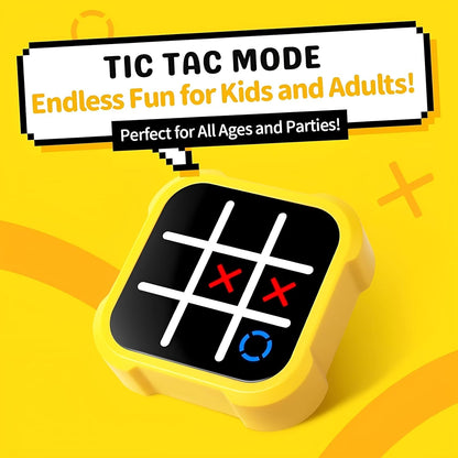 400057 Tic Tac Toe Game Box, Upgraded 5 Fun Brain and Memory Games