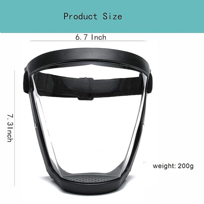 400006 Anti-Dust & Fog-Resistant Face Shield Mask