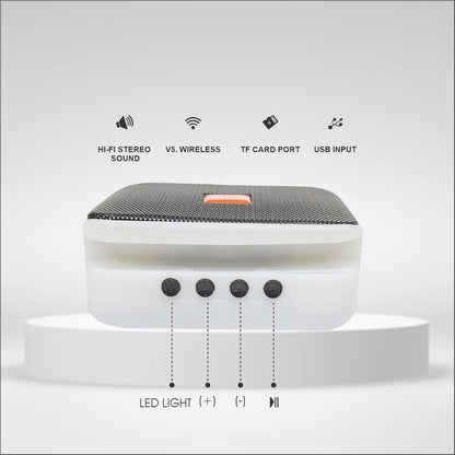 400009 NEUTON 12WATT Bluetooth Speaker with Mick 5 different voice change effects