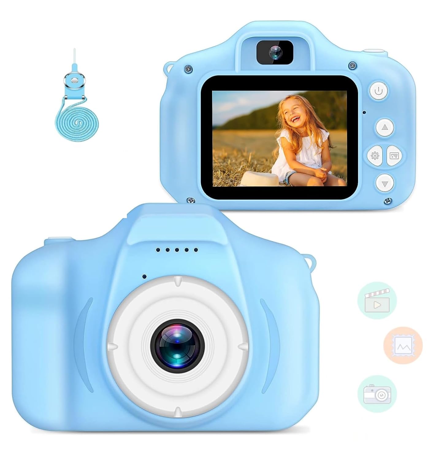 400067  Digital Camera with 2 inch Screen 3MP 1080P HD Digital Video Camera for Toddler Boys & Girls