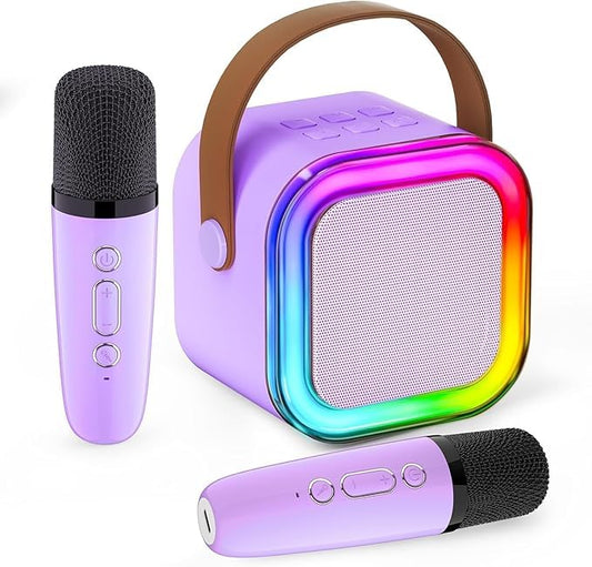 400070 Professional Wireless Mini Portable Bluetooth Speaker with Microphone designed with 5 different voice change effects- Kids Music Singing Toys (Copy)