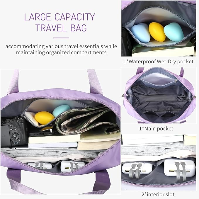 400005 Duffle Bag with Wheels, Expandable Foldable Duffle Bag  (Multicolor)