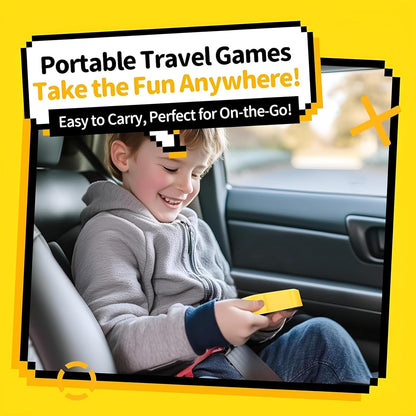 400057 Tic Tac Toe Game Box, Upgraded 5 Fun Brain and Memory Games