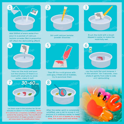 400030 Creative 3D Handmade Magic Gels Toys (Pack 1)