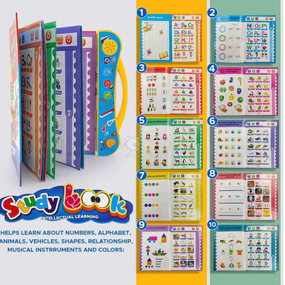 400069 Interactive Children Book - Musical English Educational Phonetic Learning Toy Book