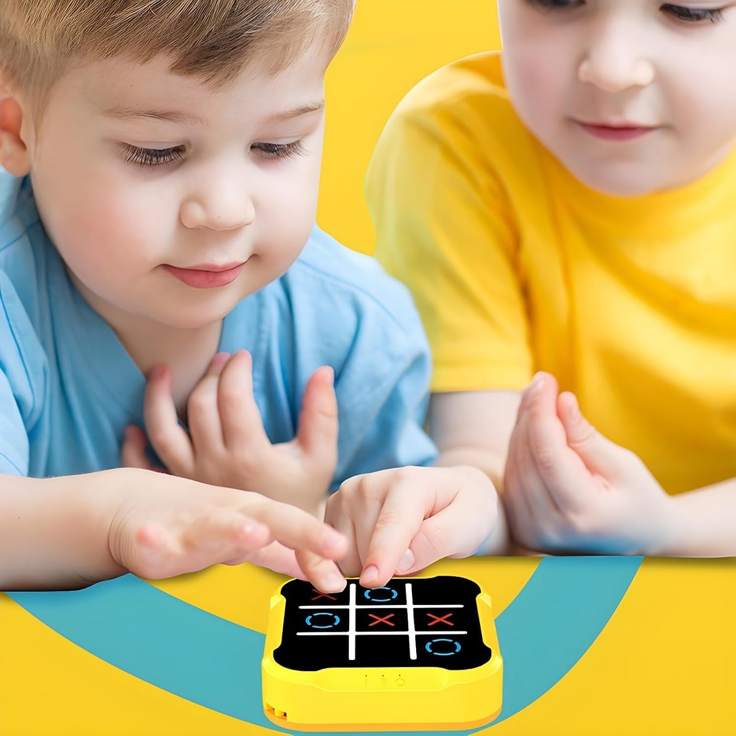 400057 Tic Tac Toe Game Box, Upgraded 5 Fun Brain and Memory Games