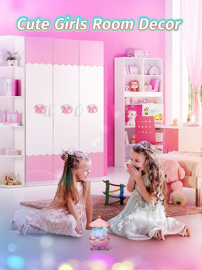 400061 Rotating Cabin Projector Lamp Star Projector Night Light for Kids