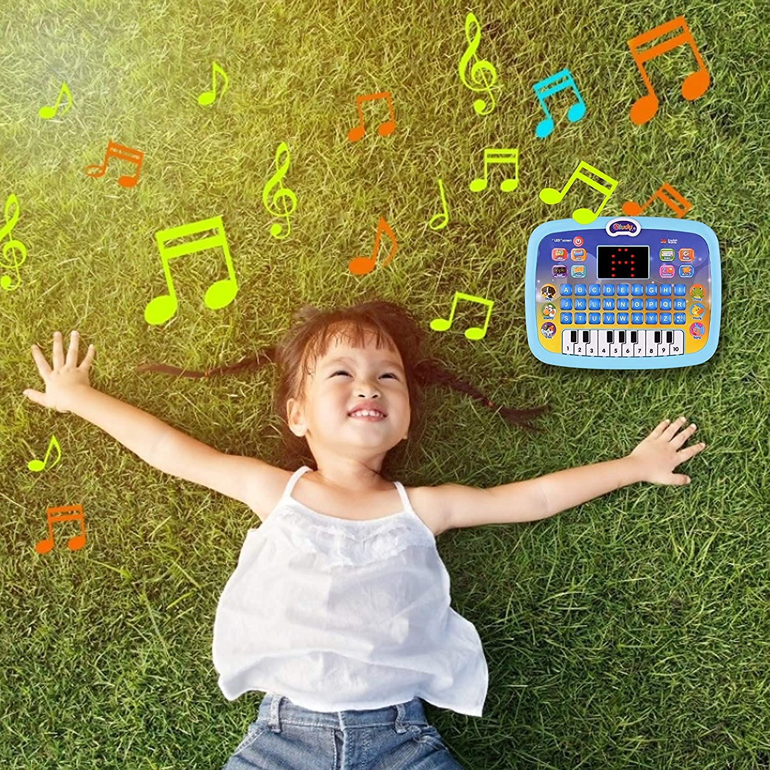 400072 Kids Tablet Early Educational Learning Electronic Toy