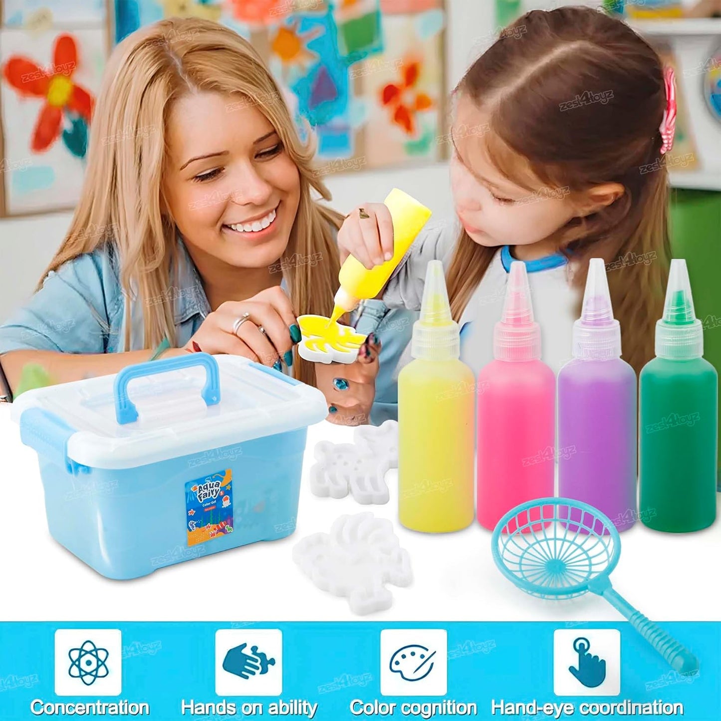 400030 Creative 3D Handmade Magic Gels Toys (Pack 1)