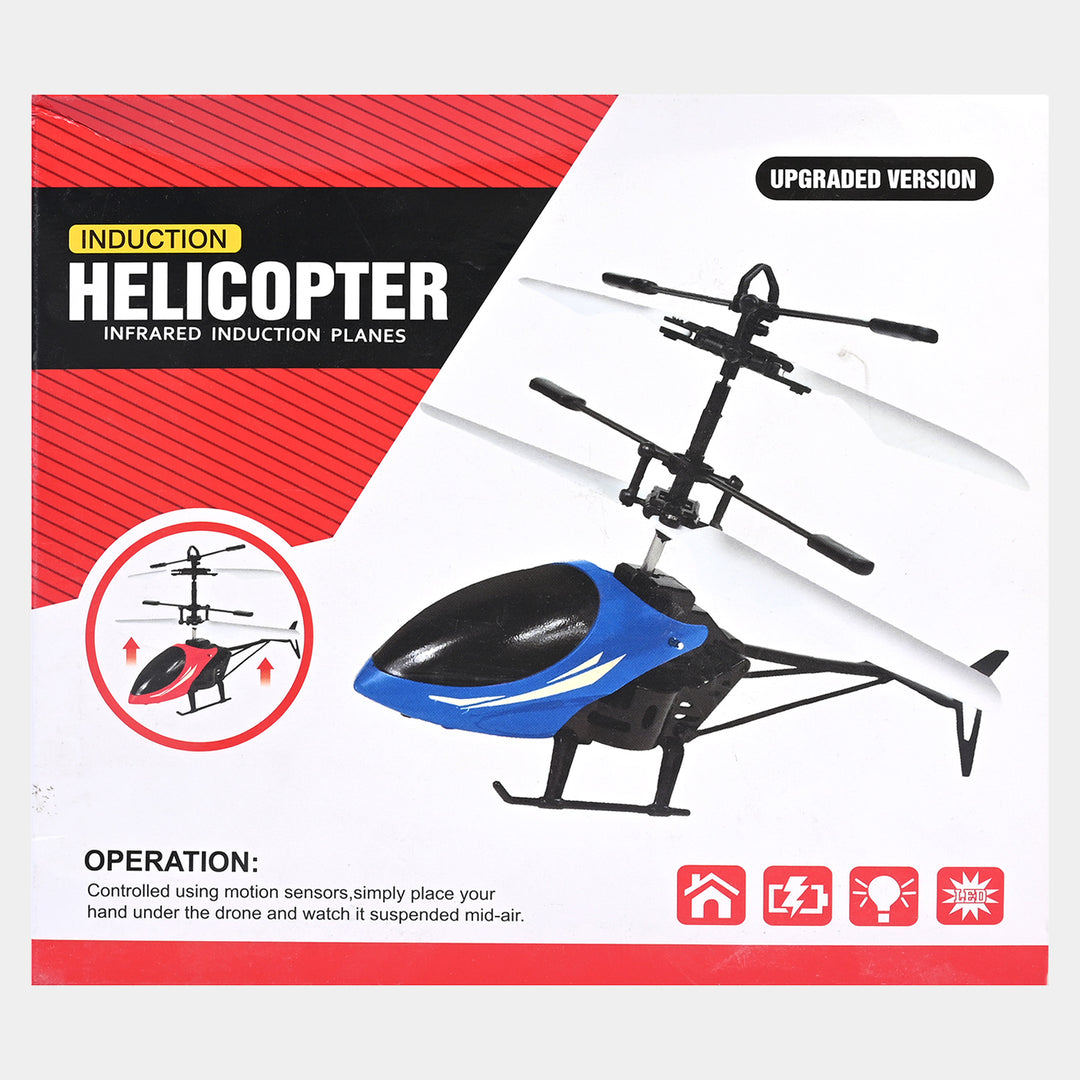 400007 Hand Sensor AIRCRAFT FLYING HELICOPTER USB Rechargeable Toy