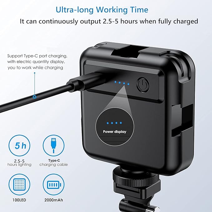 400065 Rechargeable Selfie Light