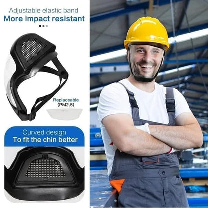 400002 Anti-Dust & Fog-Resistant Face Shield Mask