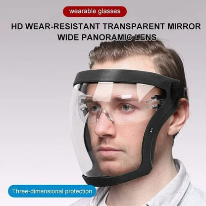 400006 Anti-Dust & Fog-Resistant Face Shield Mask