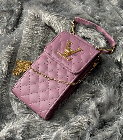 400011 Mobile Phone and Wallet Sling Convenient Carry, Approx. 3.5x7 Inches