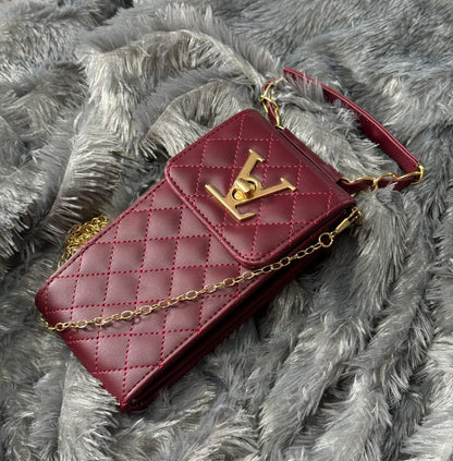 400011 Mobile Phone and Wallet Sling Convenient Carry, Approx. 3.5x7 Inches