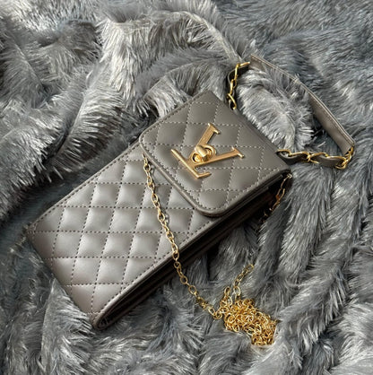 400011 Mobile Phone and Wallet Sling Convenient Carry, Approx. 3.5x7 Inches