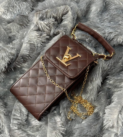 400011 Mobile Phone and Wallet Sling Convenient Carry, Approx. 3.5x7 Inches