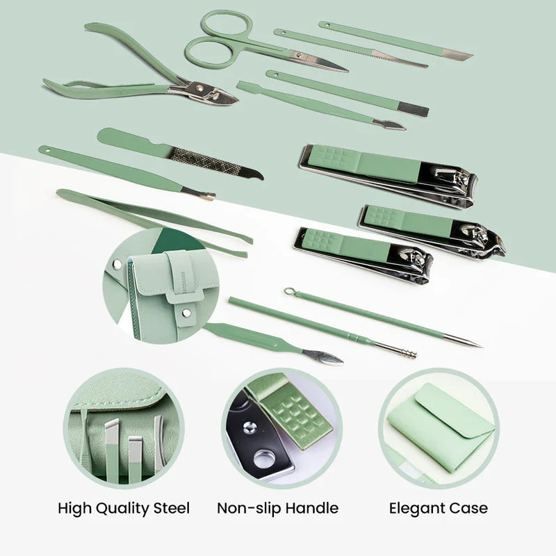 400062 Exquisite Nail Clipper Set (16 Pcs)