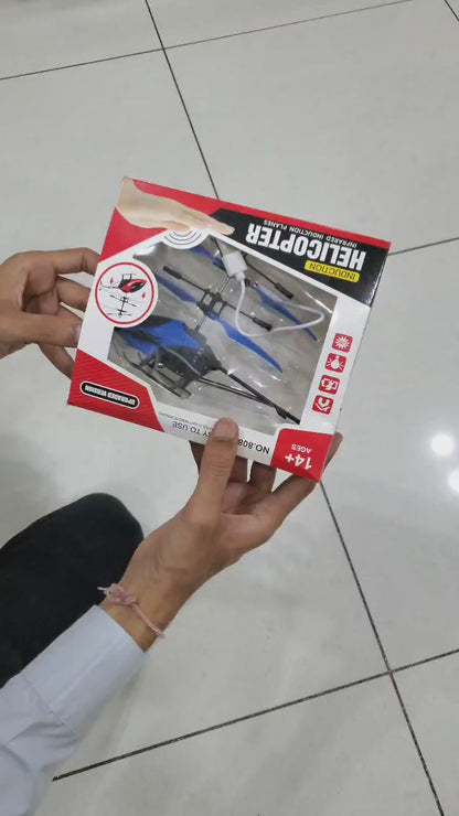400007 Hand Sensor AIRCRAFT FLYING HELICOPTER USB Rechargeable Toy